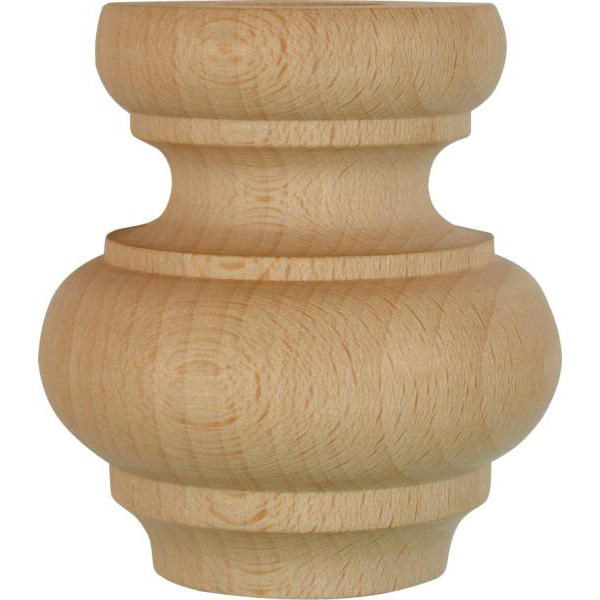 Holzfuß antik, Möbelfuß alt, Buche, Möbelfüße Holz